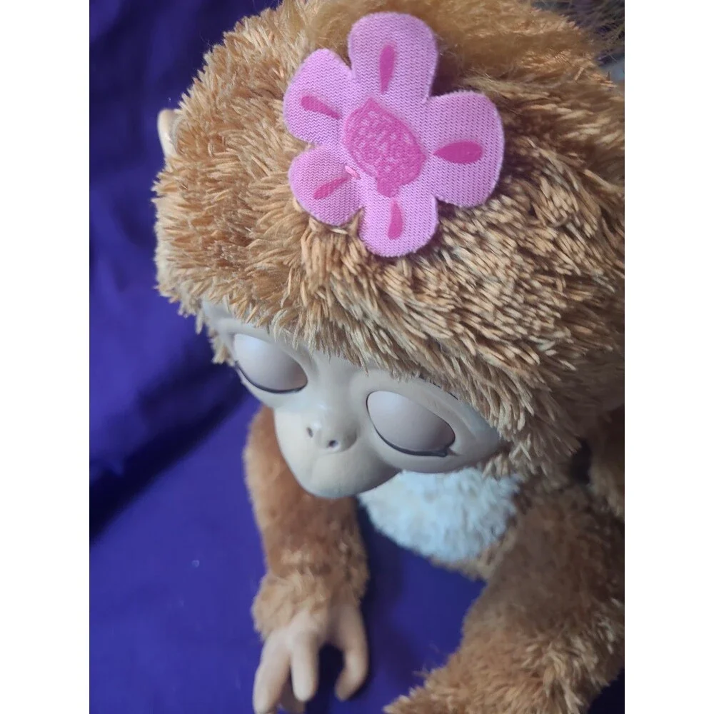 Vintage 2012 Hasbro FurReal Friends - Cuddles My Giggly Monkey -TESTED and WORKS